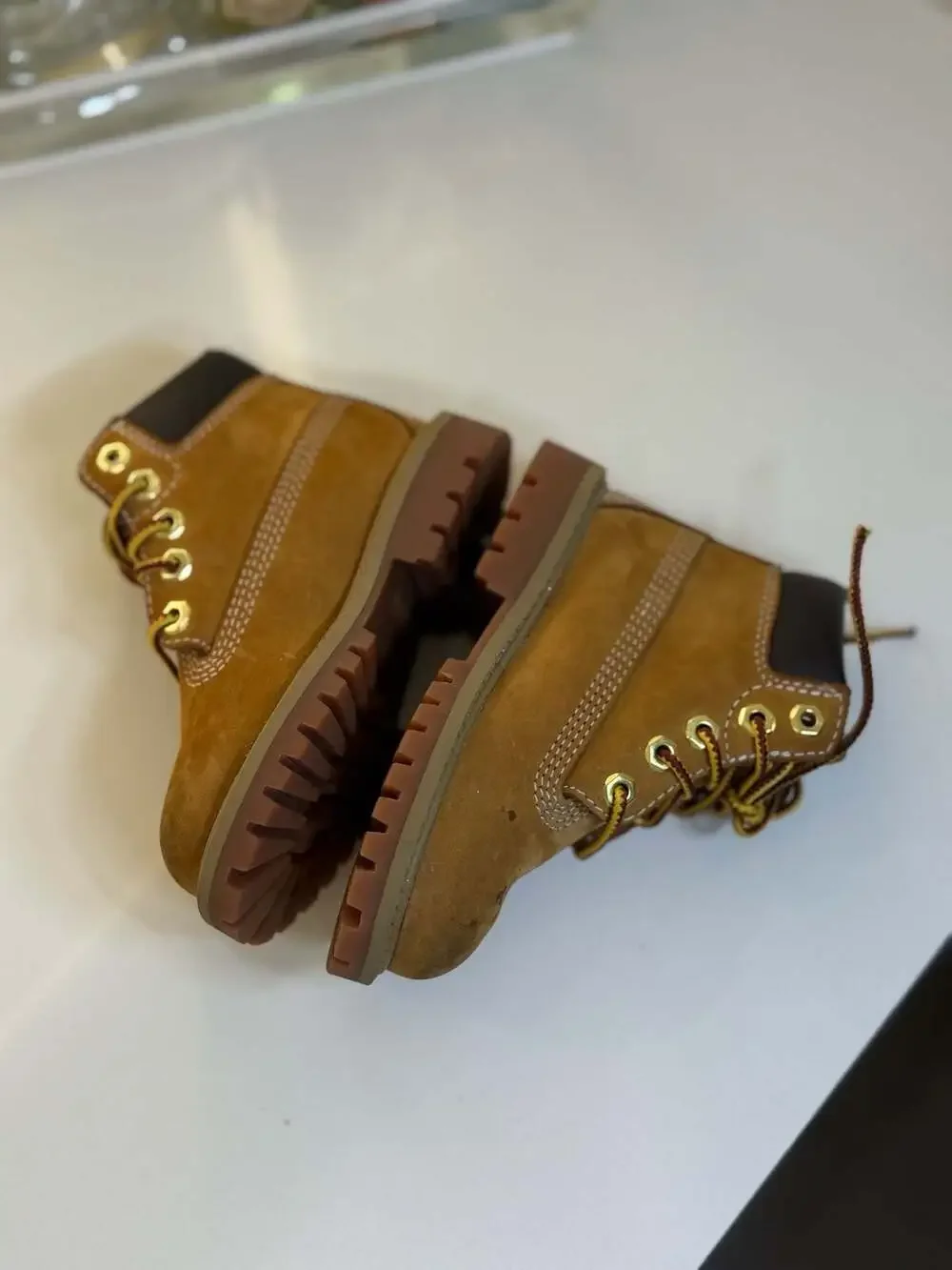 Timberland Toddler 6-Inch Premium Waterproof Boots in Wheat